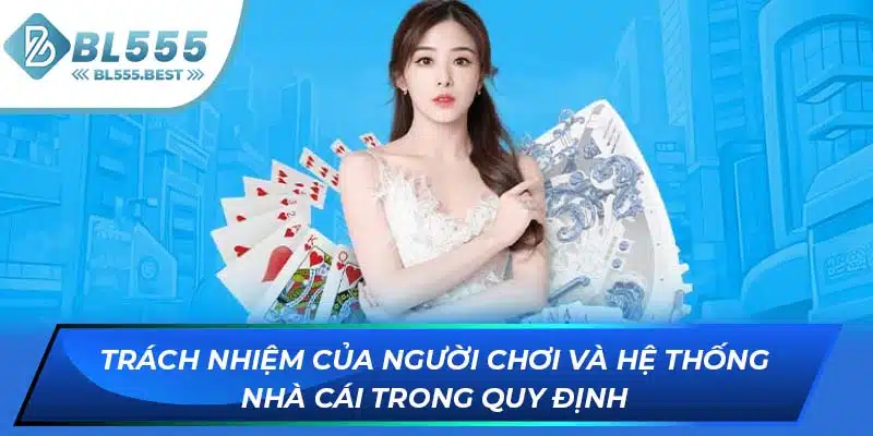 Điều Khoản Điều Kiện 3 Trách nhiệm của người chơi và hệ thống nhà cái trong quy định