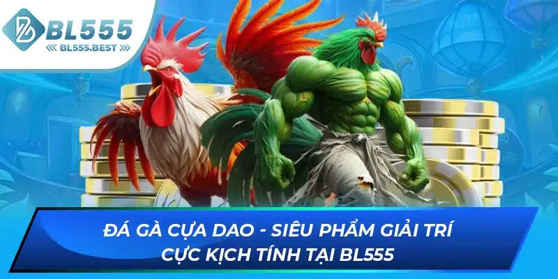 Đá Gà Cựa Dao - Siêu Phẩm Giải Trí Cực Kịch Tính Tại BL555 1 ảnh đại diện